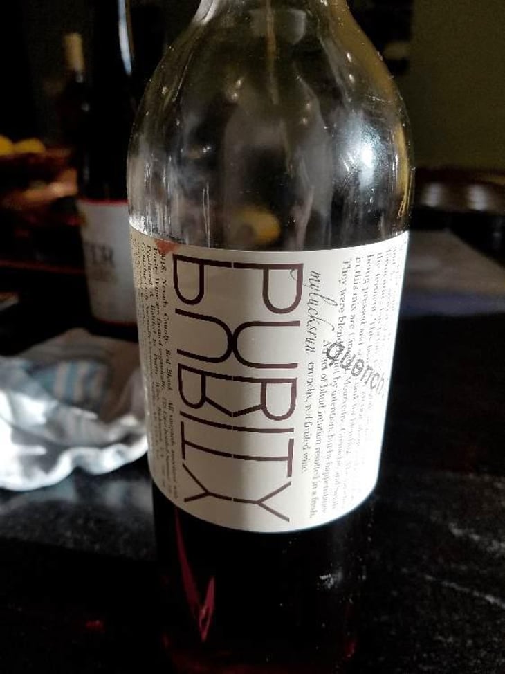 Quench Red Blend - Purity Wine - Noel Diaz 