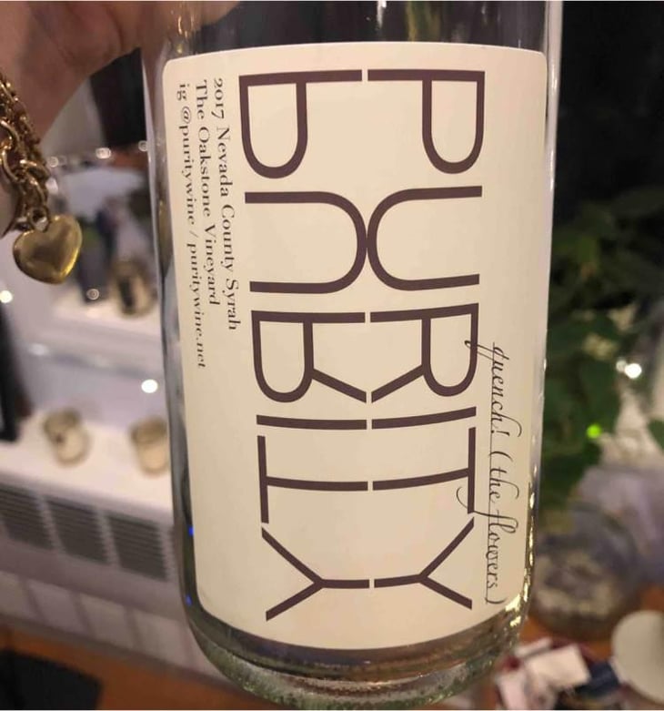 Quench Syrah - Purity Wine - Noel Diaz 