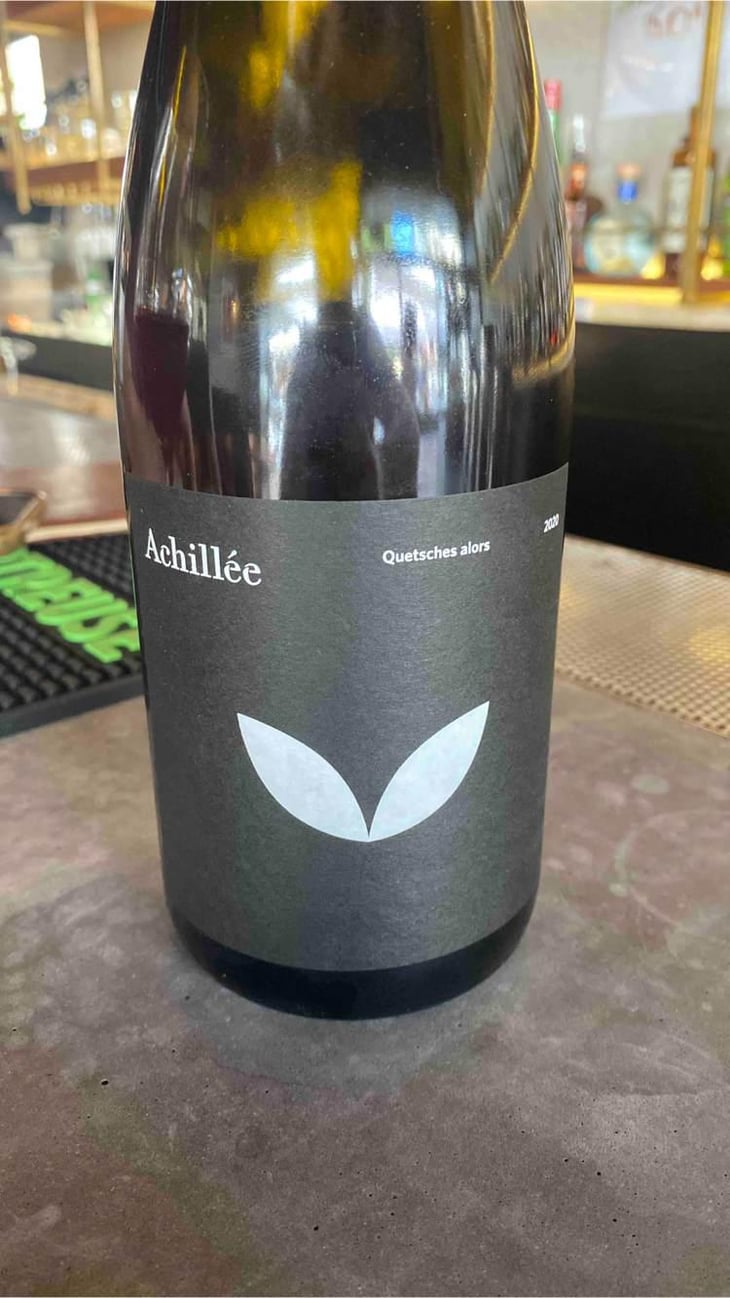 Quetsches Alors - Domaine Achillée - Jean & Pierre Dietrich -2020