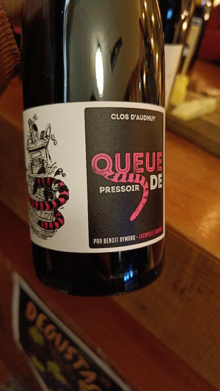 Queue de Pressoir - Clos d’Audhuy - Benoit Aymard -2021