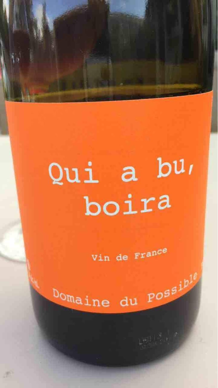 Qui A Bu Boira - Domaine du Possible - Loïc Roure 