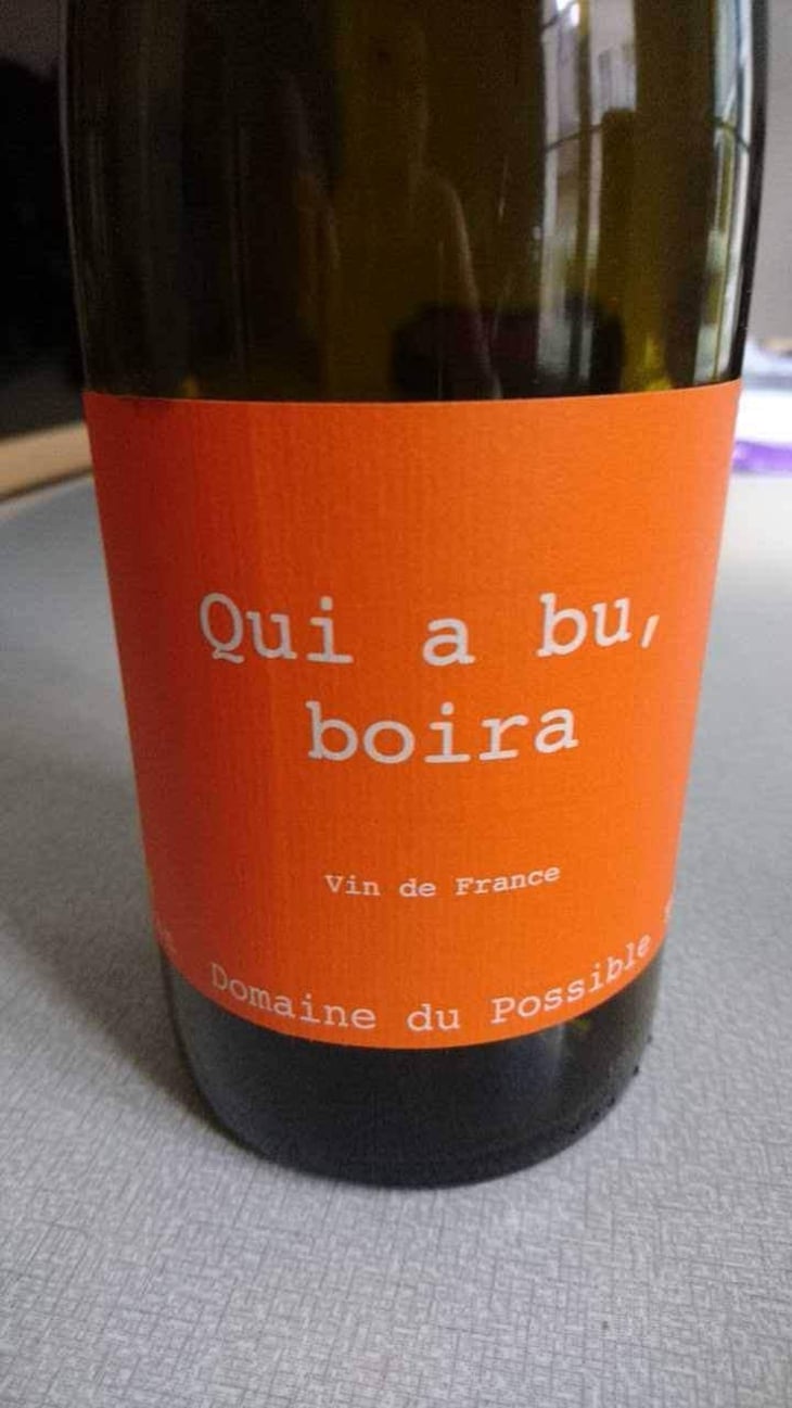 Qui A Bu Boira - Domaine du Possible - Loïc Roure 