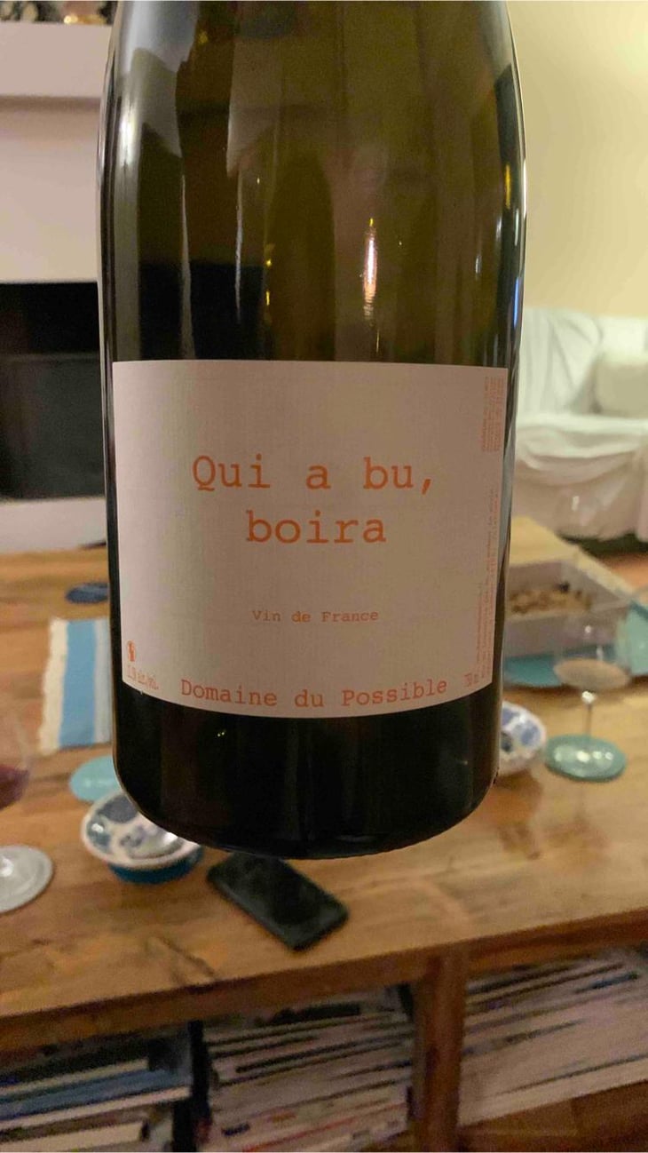Qui A Bu Boira - Domaine du Possible - Loïc Roure 