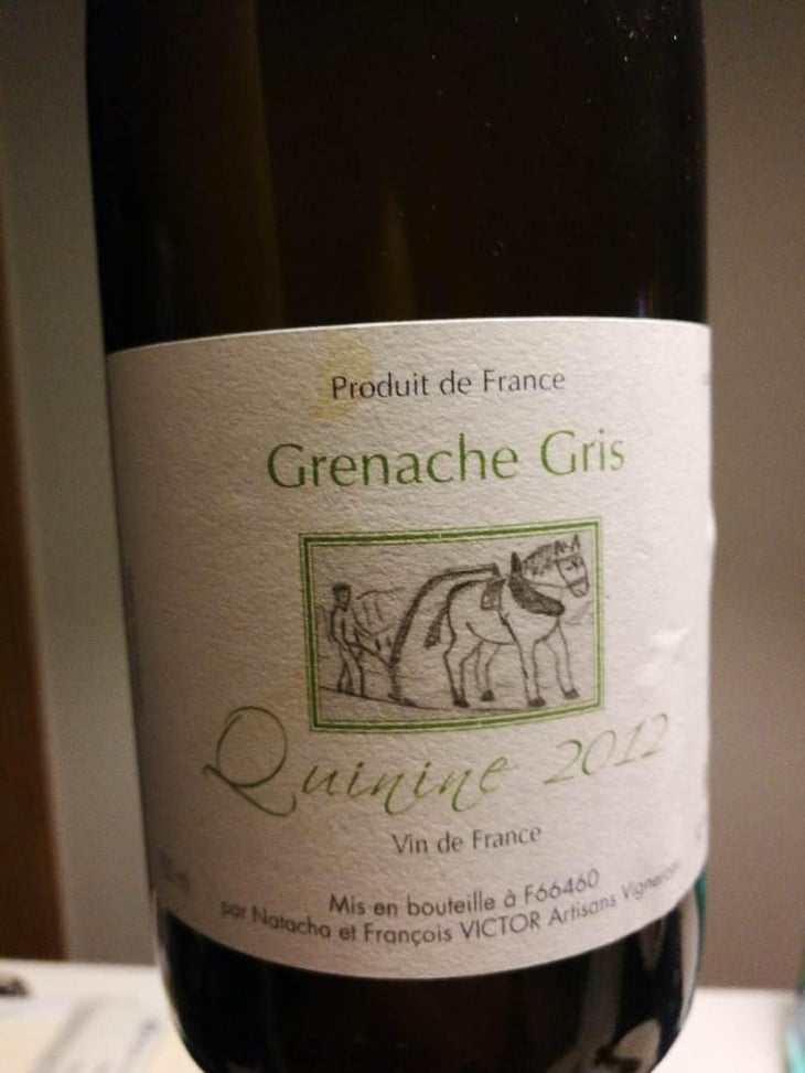 Quinine - Domaine Victor - Natacha et Francis VICTOR 