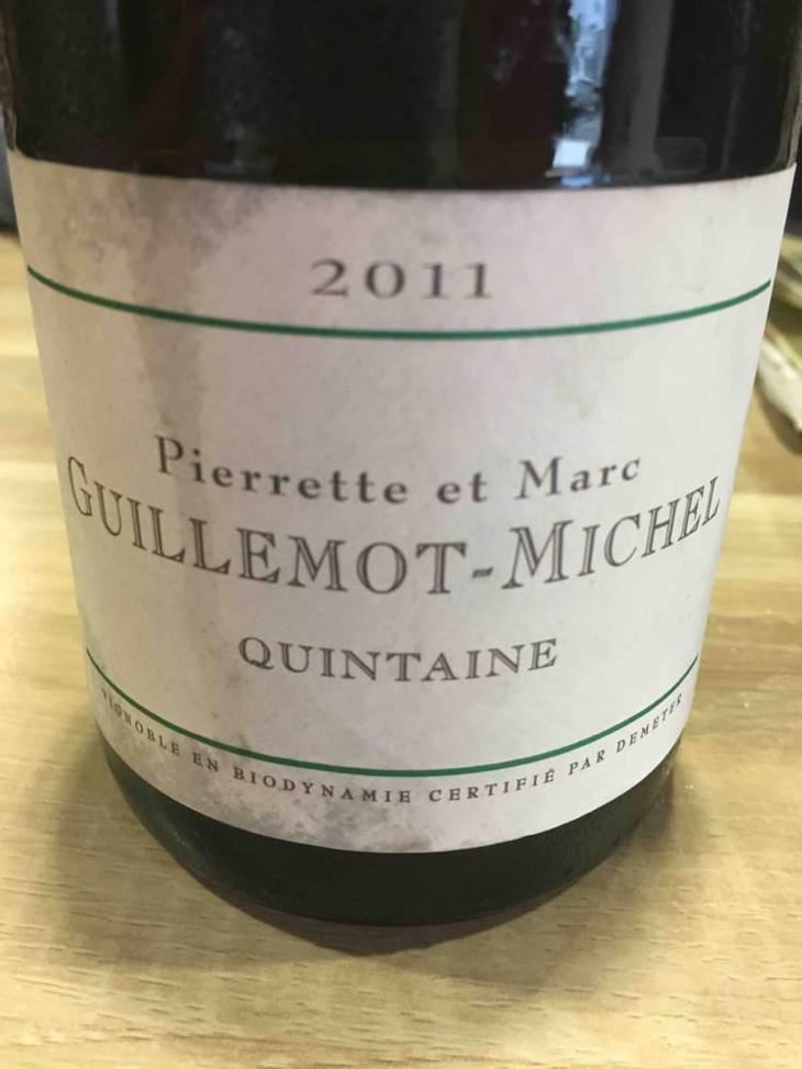 Quintaine - Domaine Guillemot-Michel - Sophie & Gautier Roussille 