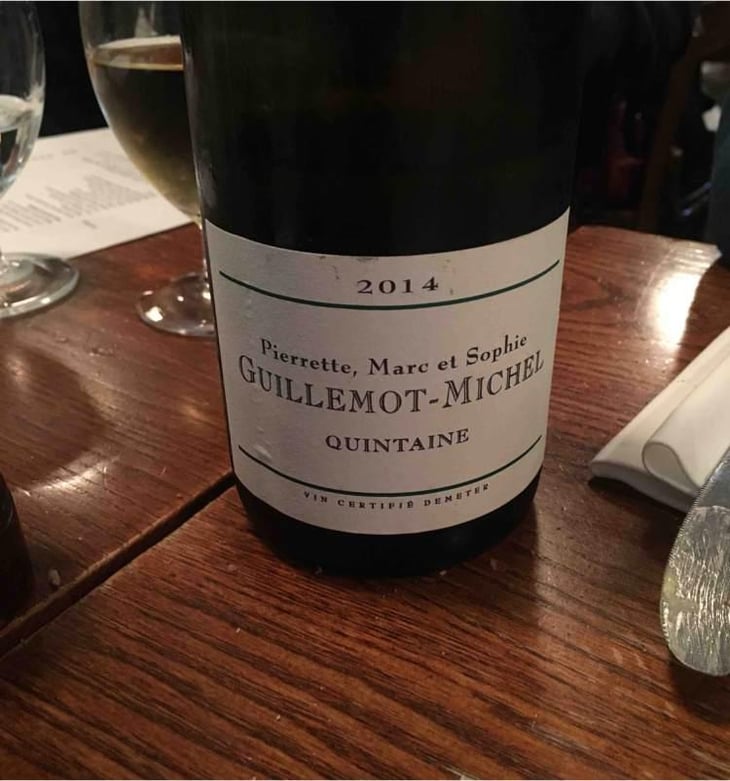 Quintaine - Domaine Guillemot-Michel - Sophie & Gautier Roussille 