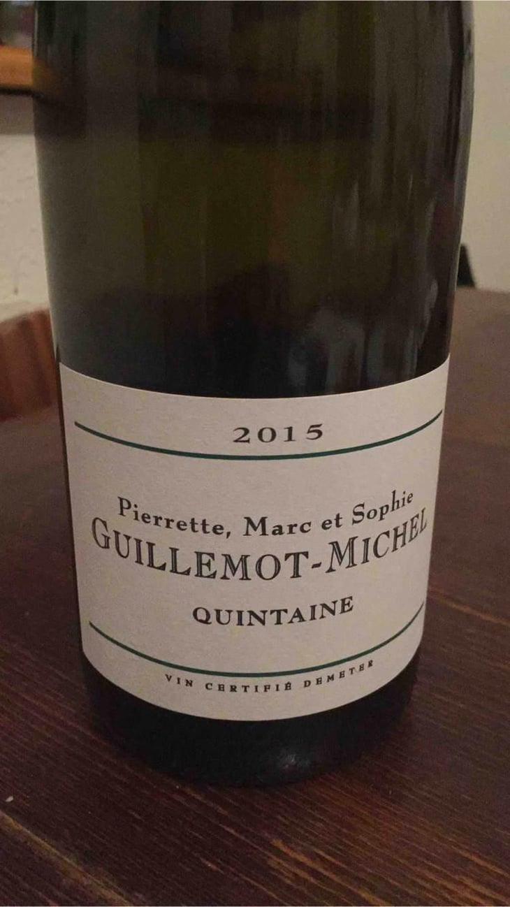 Quintaine - Domaine Guillemot-Michel - Sophie & Gautier Roussille 