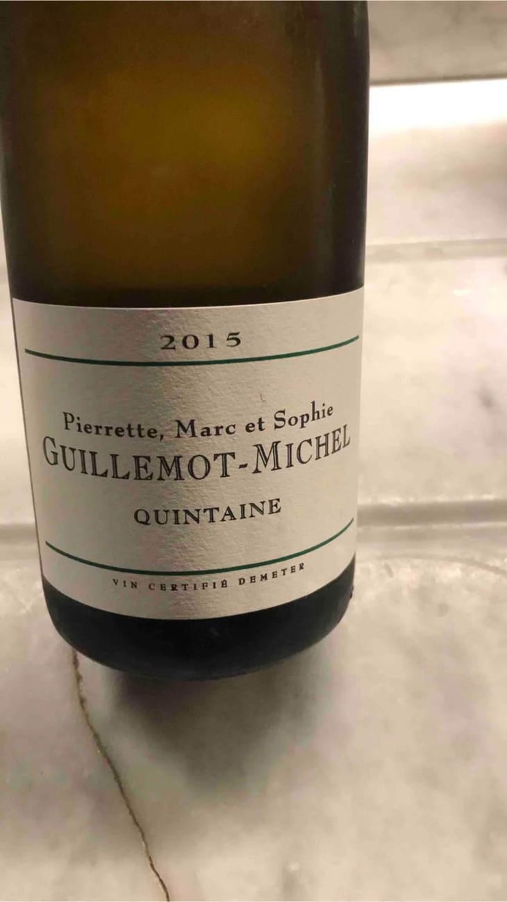 Quintaine - Domaine Guillemot-Michel - Sophie & Gautier Roussille 