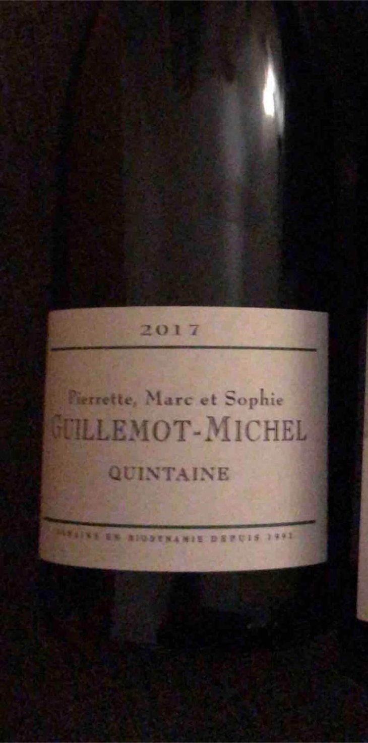 Quintaine - Domaine Guillemot-Michel - Sophie & Gautier Roussille 