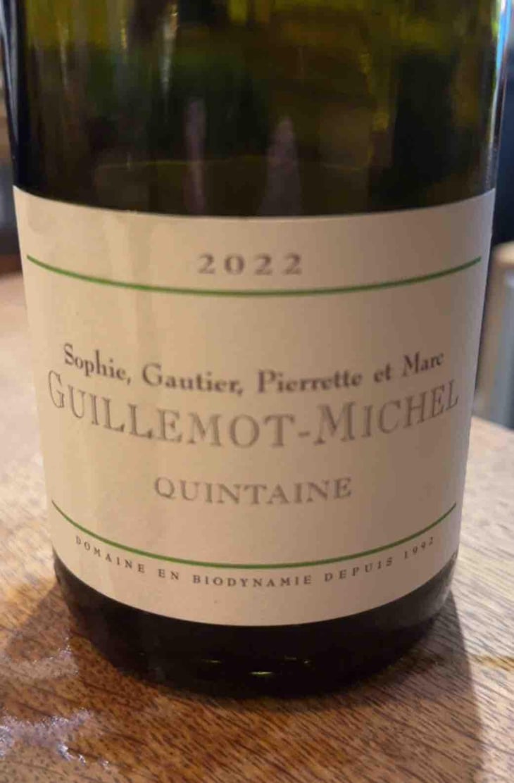 Quintaine - Domaine Guillemot-Michel - Sophie & Gautier Roussille 
