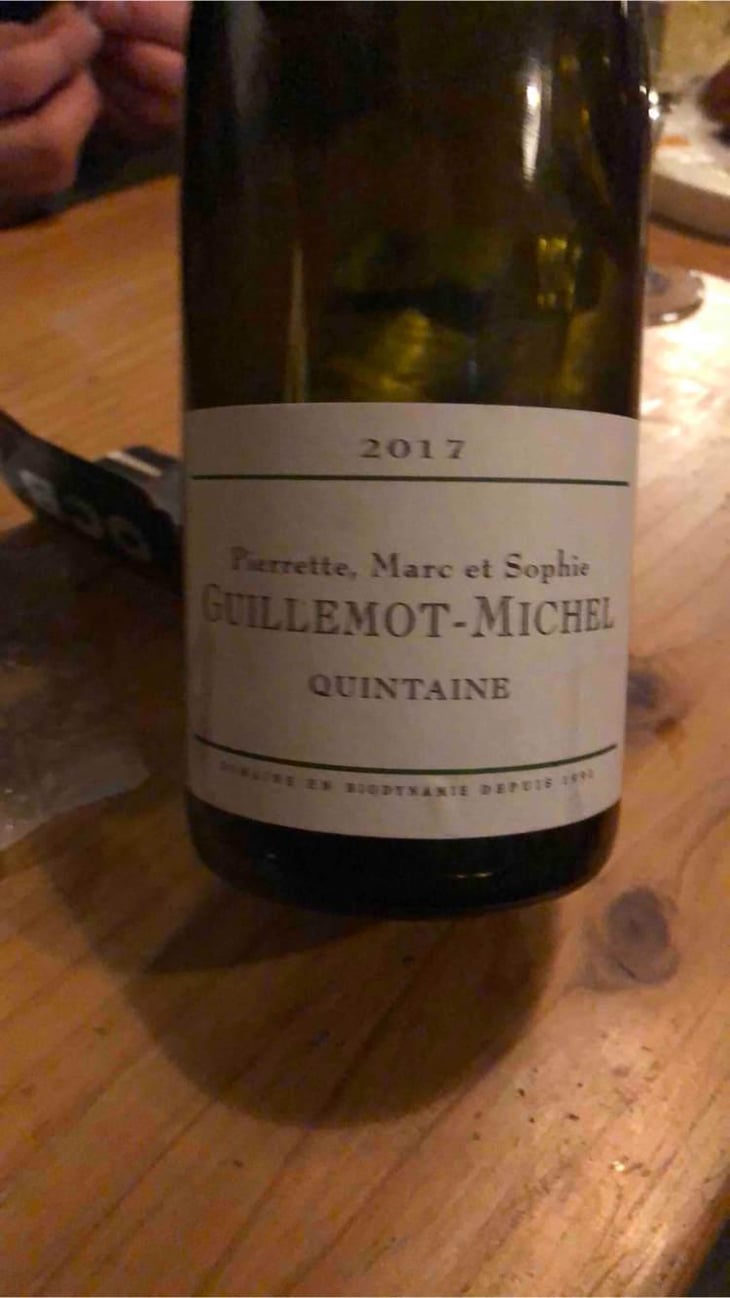 Quintaine - Domaine Guillemot-Michel - Sophie & Gautier Roussille 