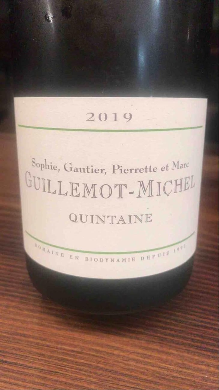 Quintaine - Domaine Guillemot-Michel - Sophie & Gautier Roussille 