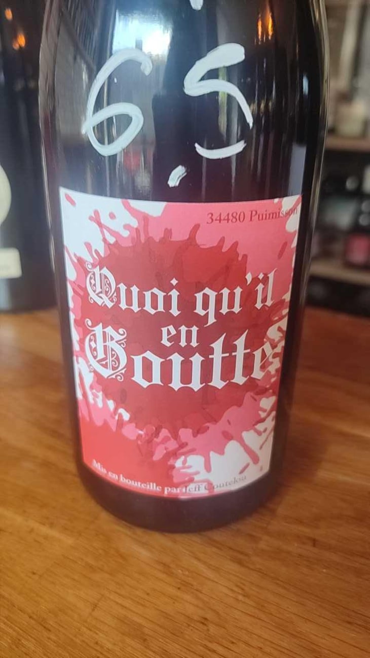 quoi qu'il en goûte - Mas Coutelou - Jean-François Coutelou 