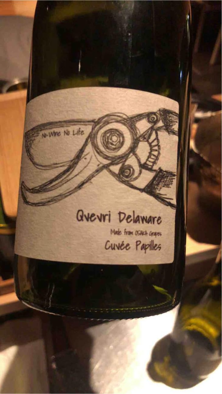 Qvevri Delaware - "Cuvée Papilles" - Fujimaru Brewery (Shimanouchi / Kiyosumi Shirakawa) - Satoshi Fujimaru 