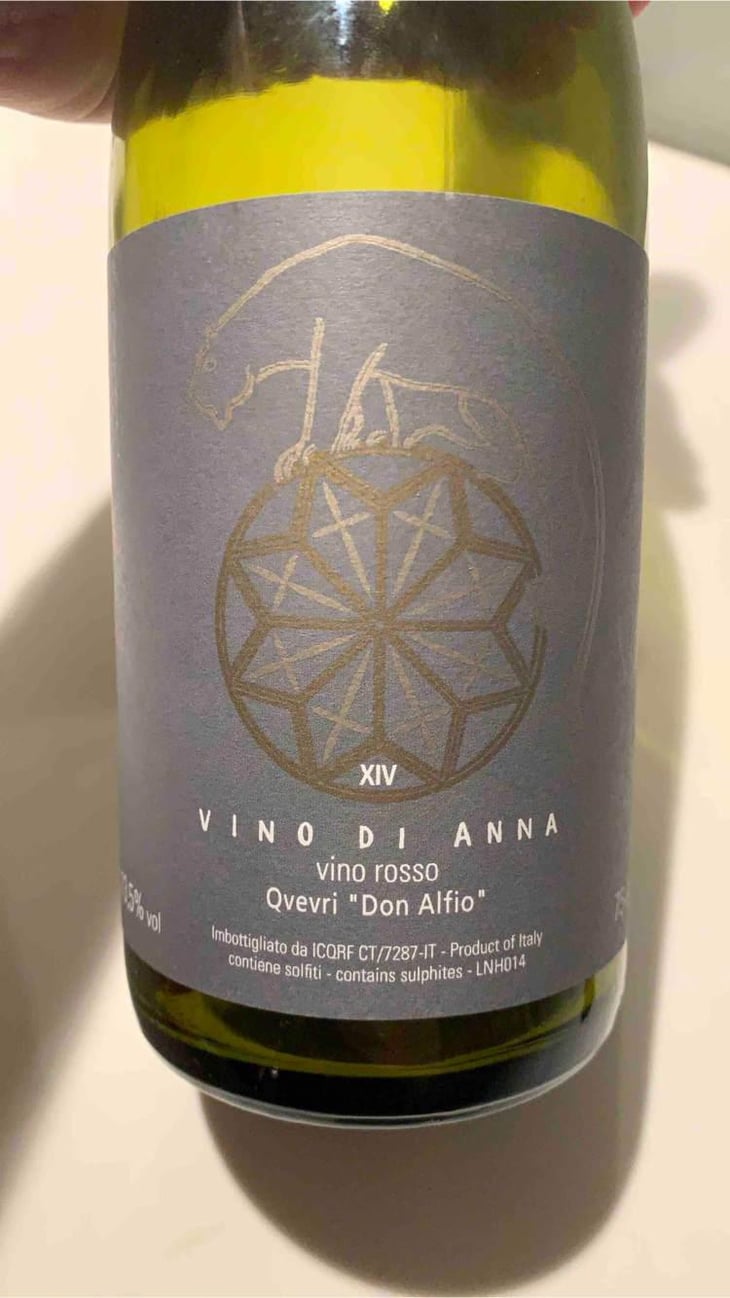 Qvevri Don Alfio - Vino di Anna - Anna Martens & Eric Narioo -2016