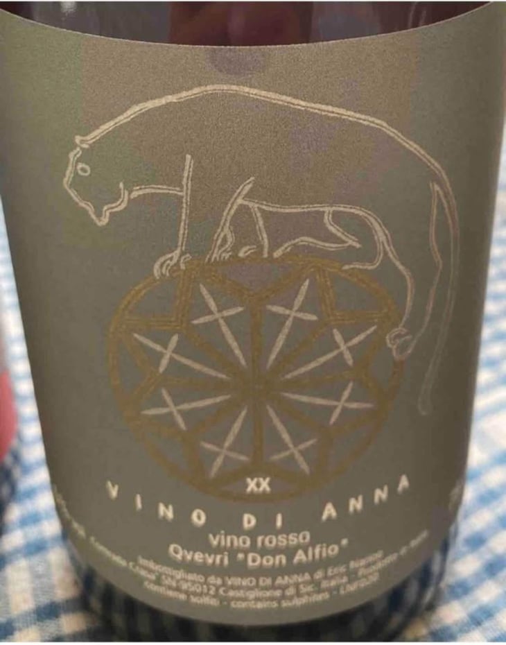 Qvevri Don Alfio - Vino di Anna - Anna Martens & Eric Narioo -2016