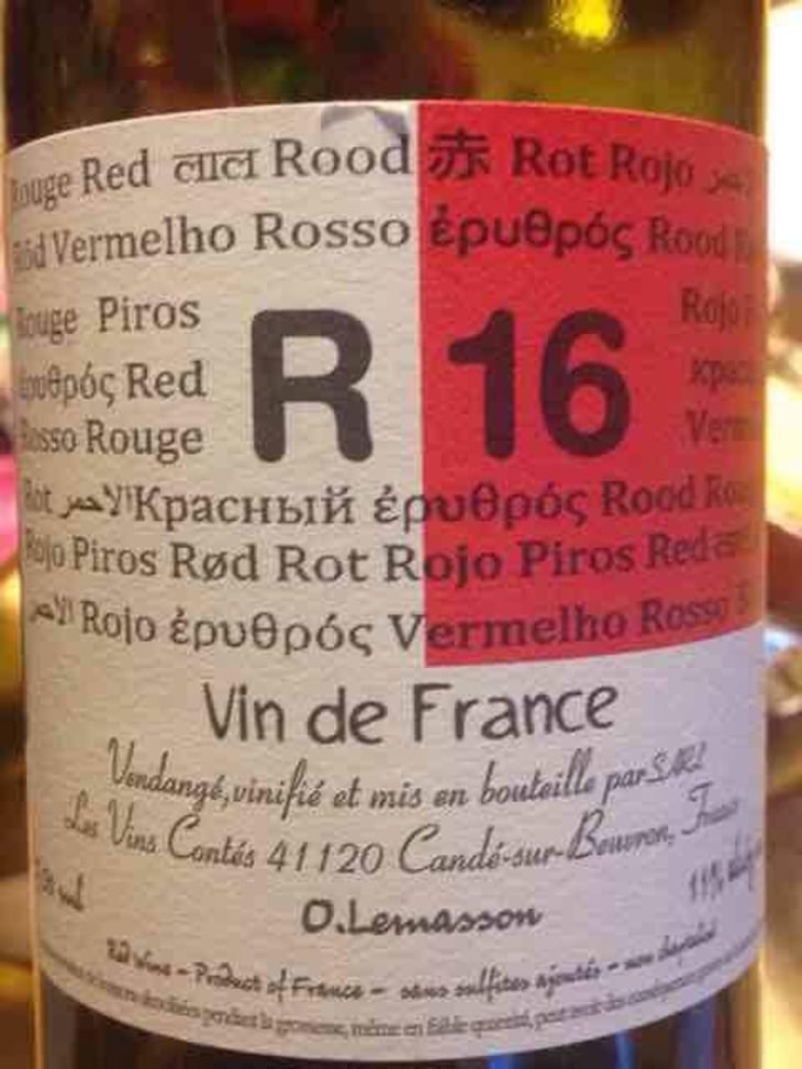 R16 - Les Vins Contés (CLOSED) - Olivier Lemasson (CLOSED) 