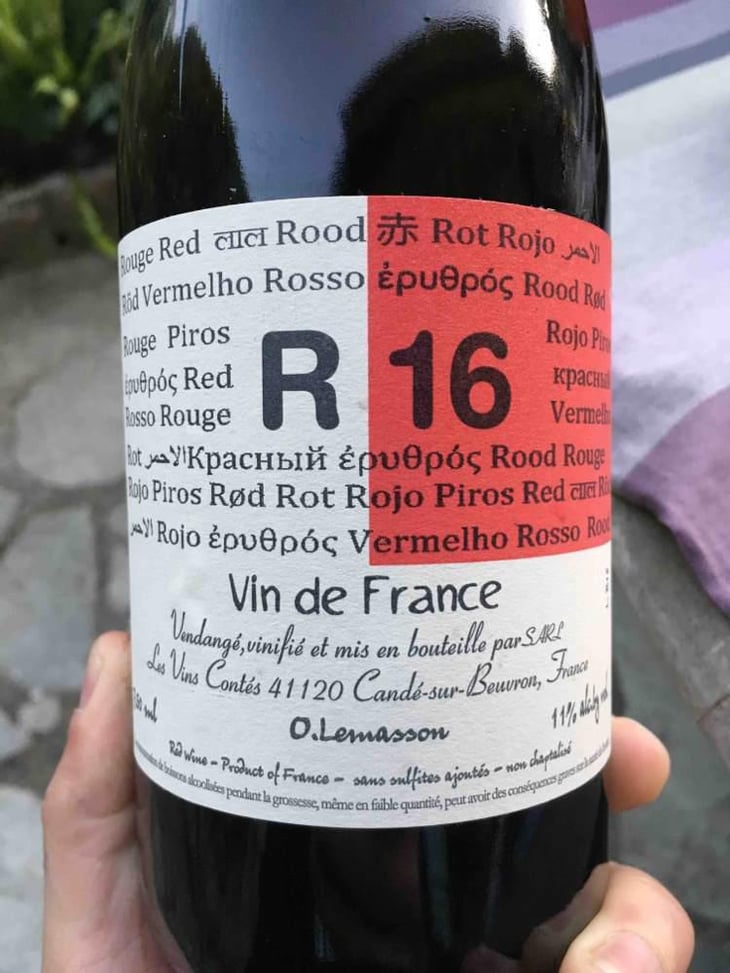 R16 - Les Vins Contés (CLOSED) - Olivier Lemasson (CLOSED) 