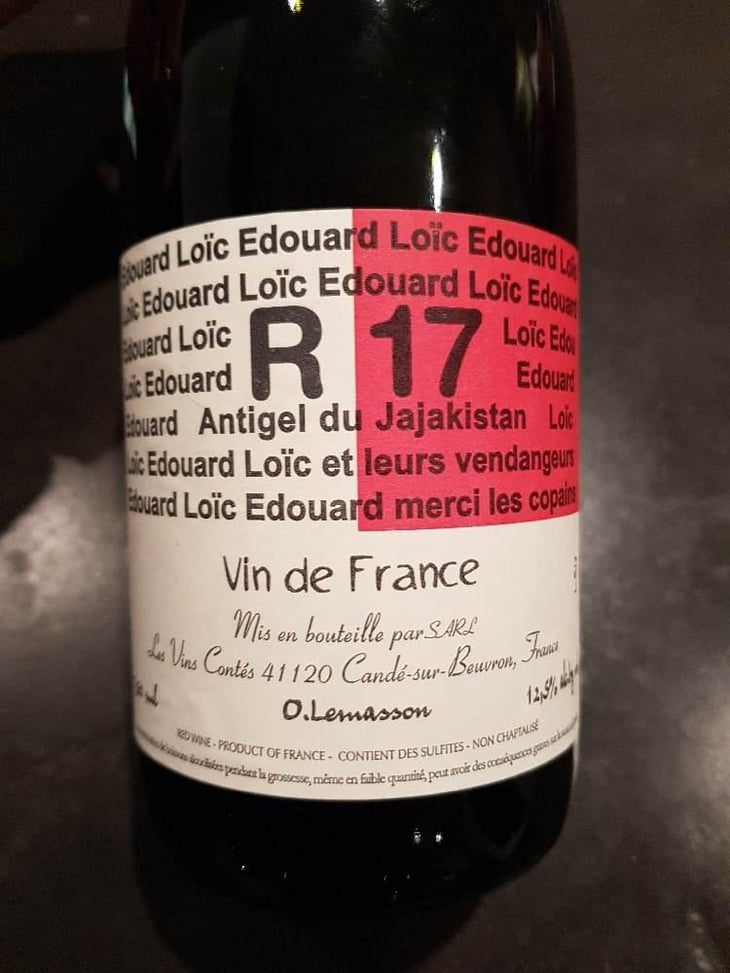 R17 - Les Vins Contés (CLOSED) - Olivier Lemasson (CLOSED) 