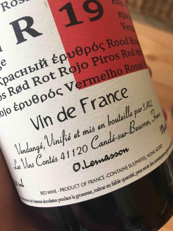 R17 - Les Vins Contés (CLOSED) - Olivier Lemasson (CLOSED) 