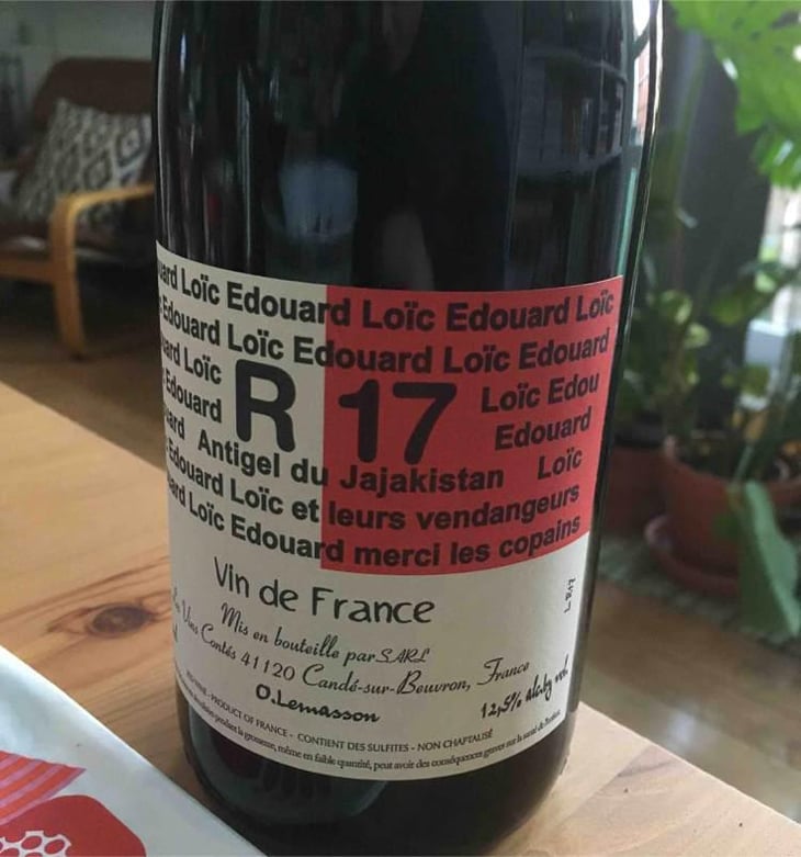 R17 - Les Vins Contés (CLOSED) - Olivier Lemasson (CLOSED) 