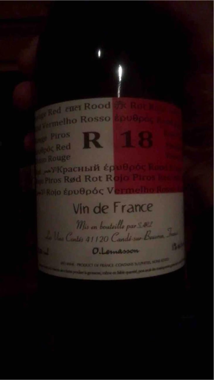 R18 - Les Vins Contés (CLOSED) - Olivier Lemasson (CLOSED) 