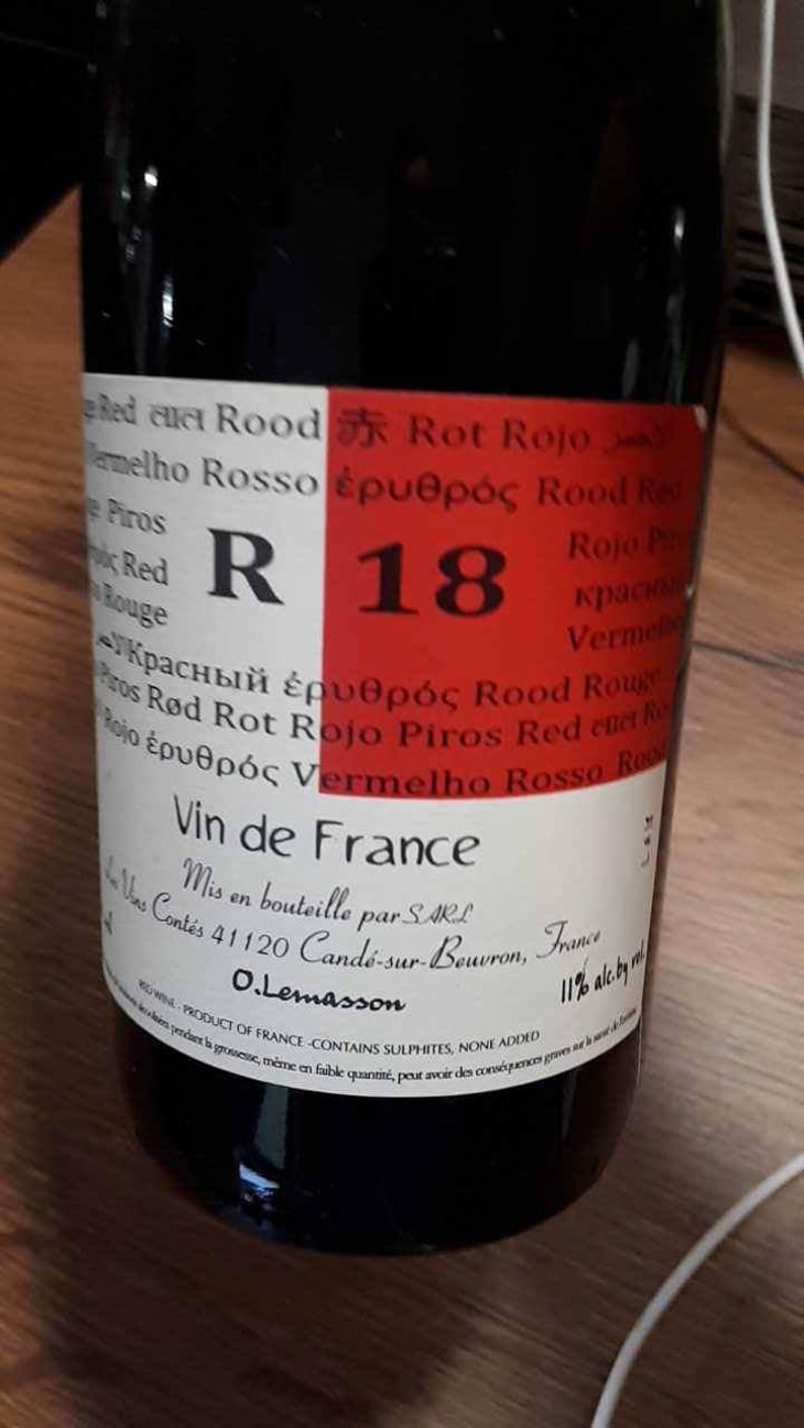 R18 - Les Vins Contés (CLOSED) - Olivier Lemasson (CLOSED) 