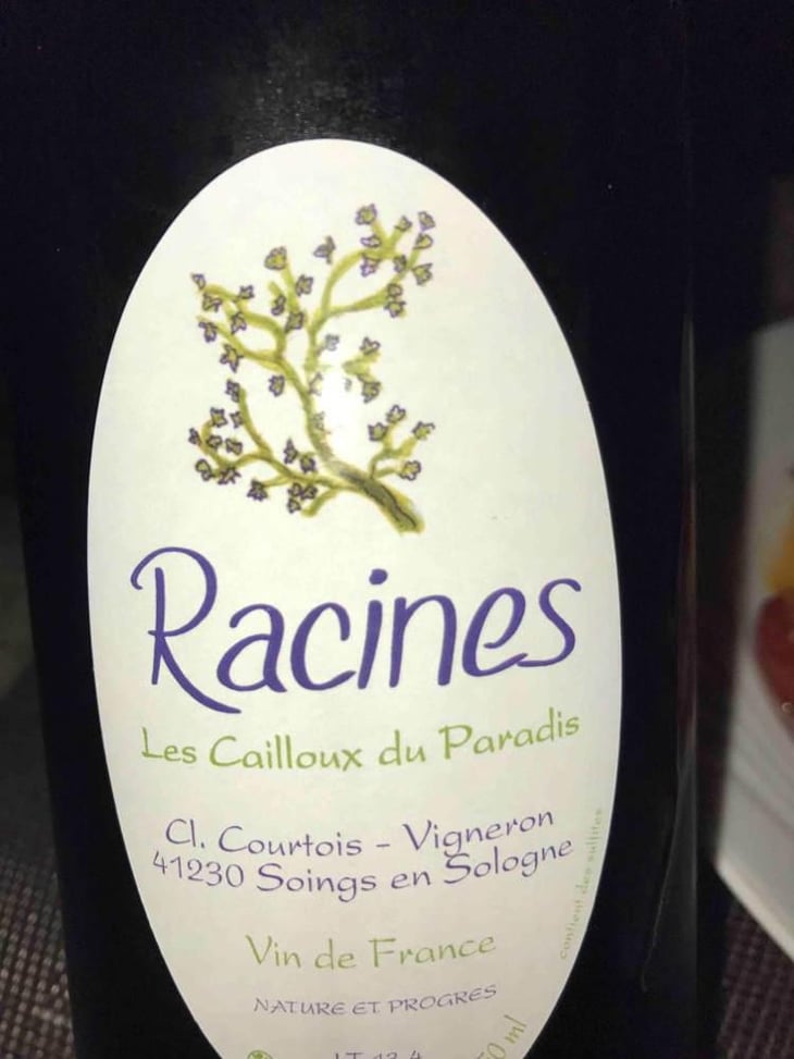 Racines Blanc - Les Cailloux du Paradis - Claude & Etienne Courtois 