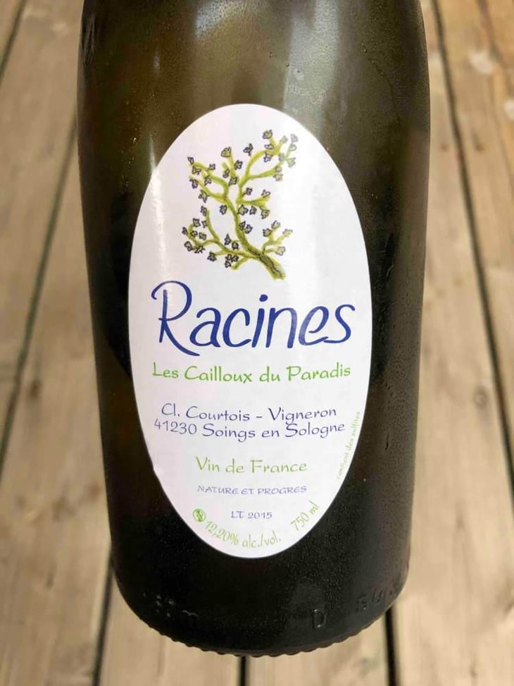 Racines Blanc - Les Cailloux du Paradis - Claude & Etienne Courtois 