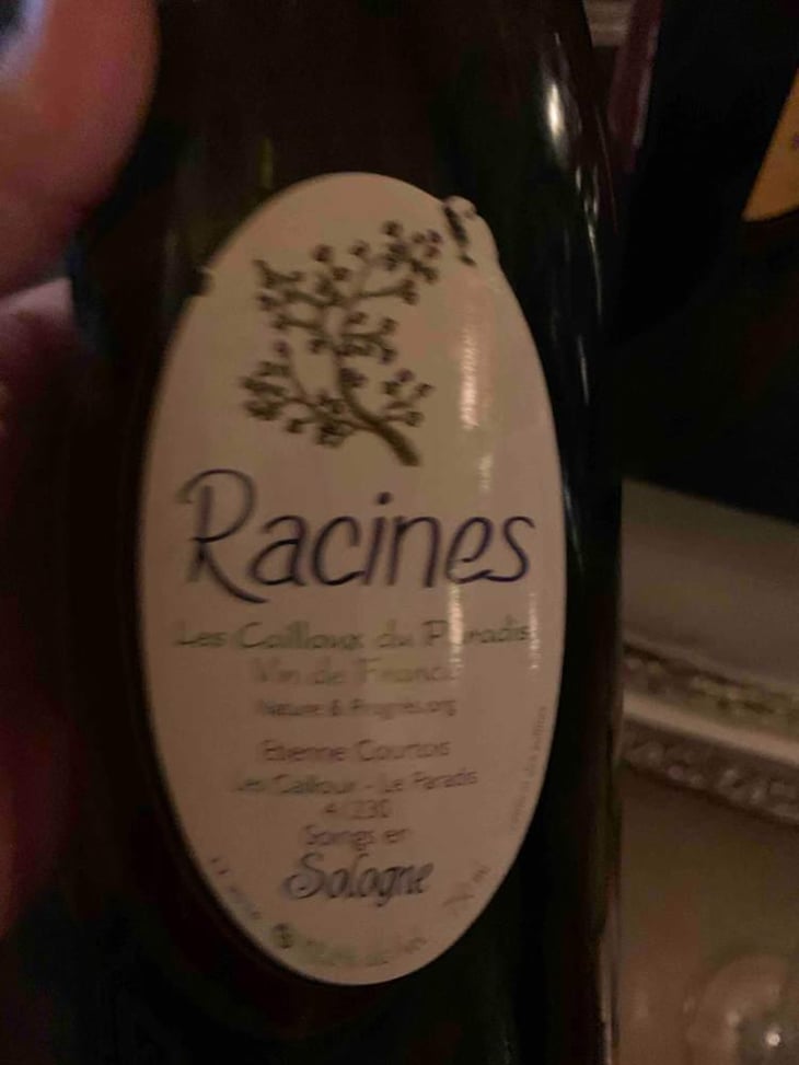 Racines Blanc - Les Cailloux du Paradis - Claude & Etienne Courtois 