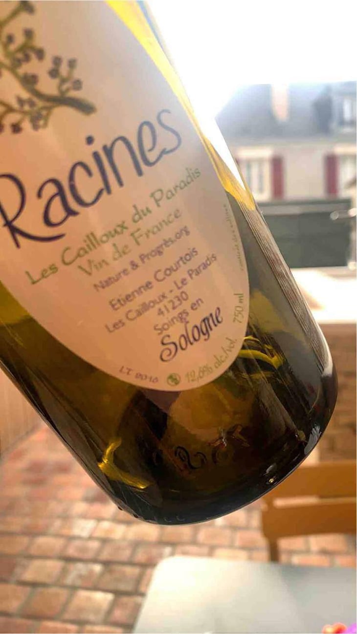 Racines Blanc - Les Cailloux du Paradis - Claude & Etienne Courtois 