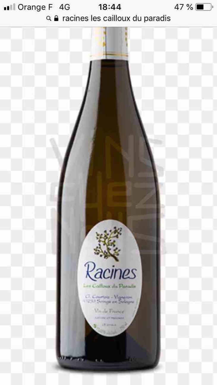 Racines Blanc - Les Cailloux du Paradis - Claude & Etienne Courtois 