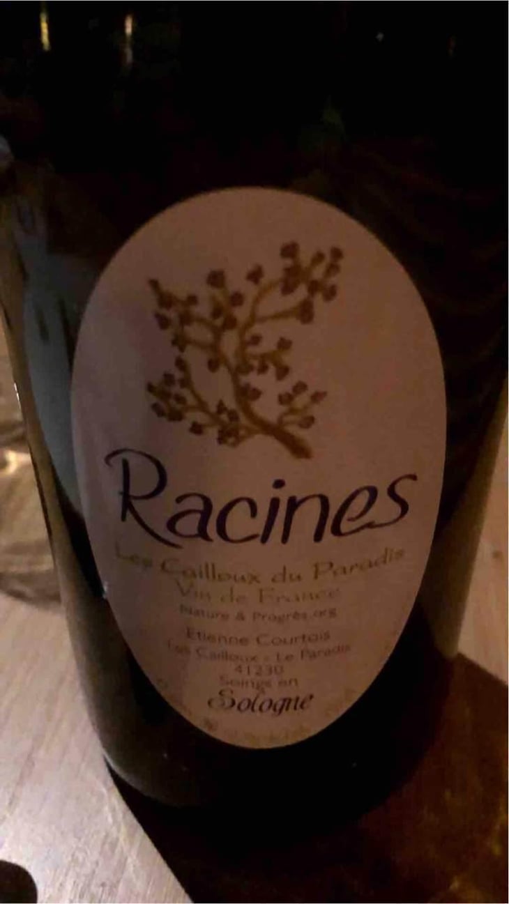 Racines Blanc - Les Cailloux du Paradis - Claude & Etienne Courtois 