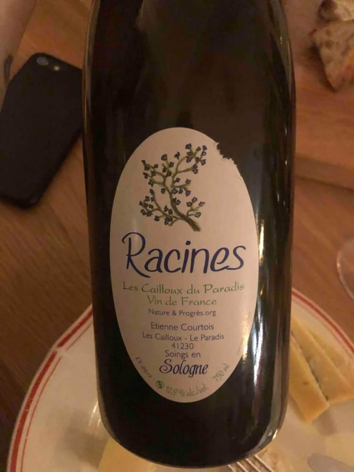 Racines Blanc - Les Cailloux du Paradis - Claude & Etienne Courtois 