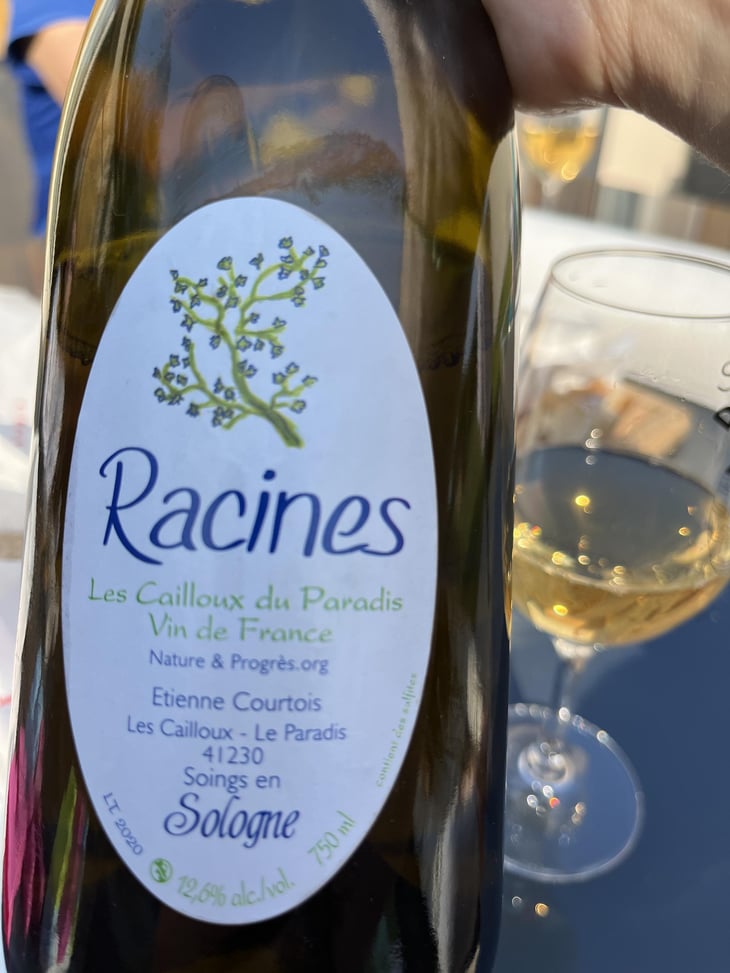 Racines Blanc - Les Cailloux du Paradis - Claude & Etienne Courtois 