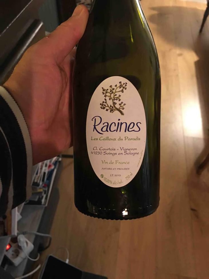 Racines Blanc - Les Cailloux du Paradis - Claude & Etienne Courtois 