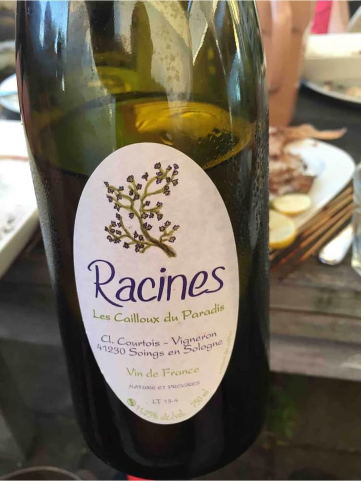 Racines Blanc - Les Cailloux du Paradis - Claude & Etienne Courtois 