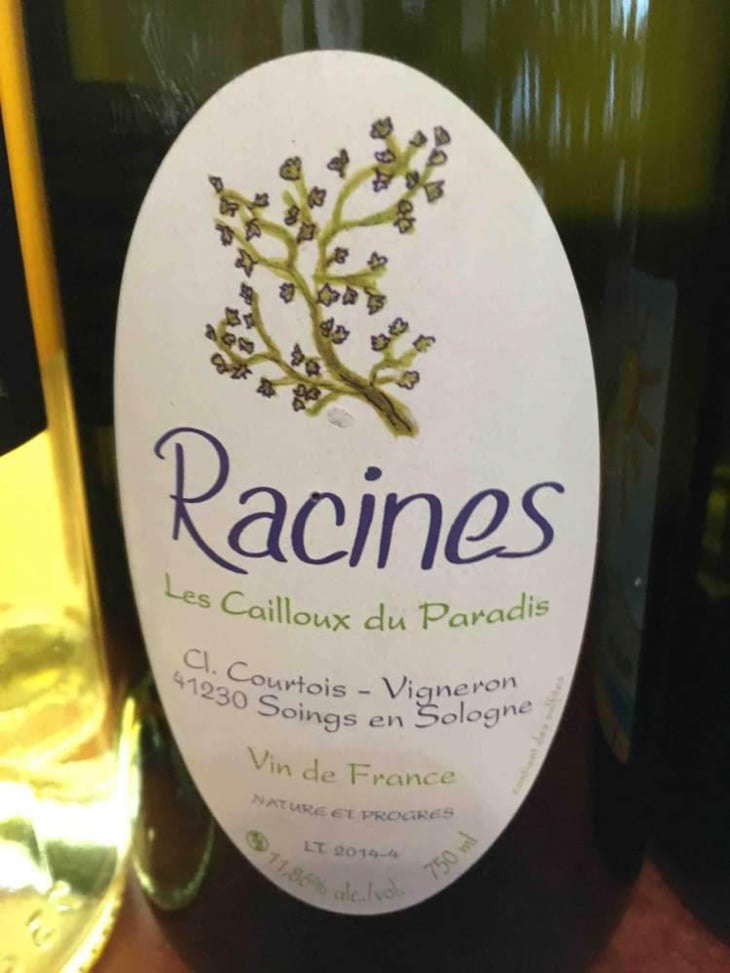 Racines Blanc - Les Cailloux du Paradis - Claude & Etienne Courtois 