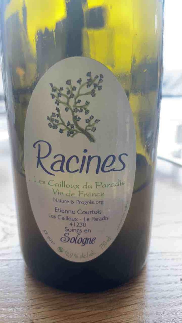 Racines Blanc - Les Cailloux du Paradis - Claude & Etienne Courtois 