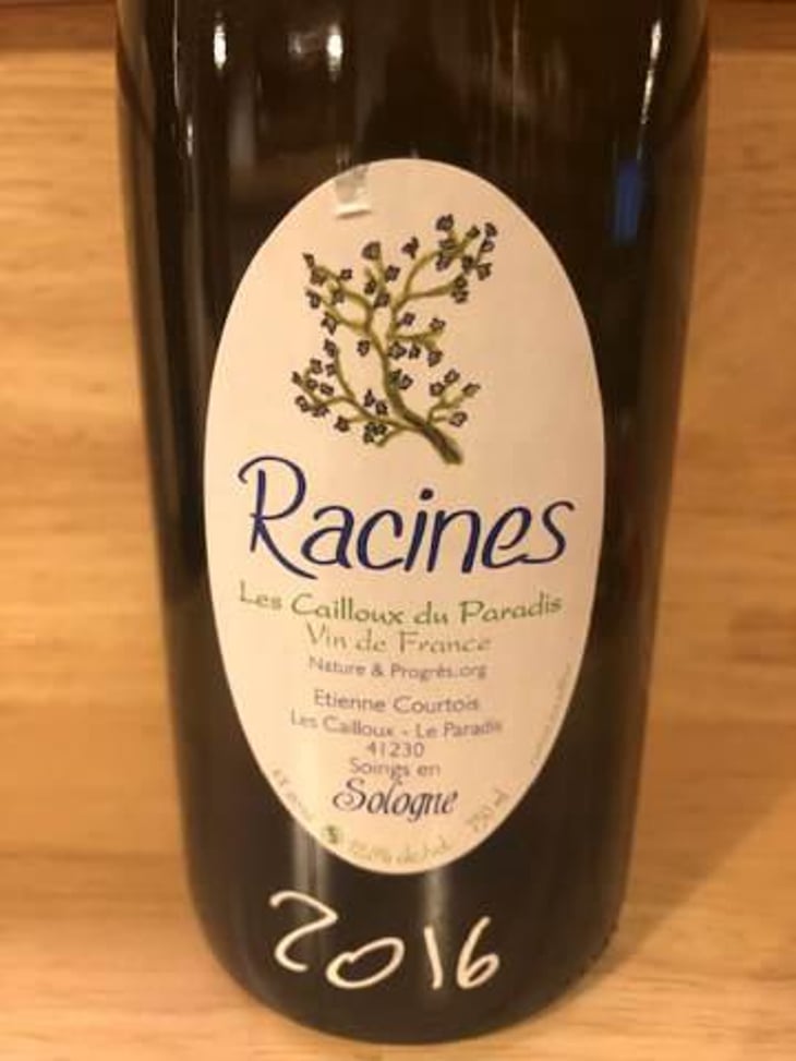 Racines Blanc - Les Cailloux du Paradis - Claude & Etienne Courtois 
