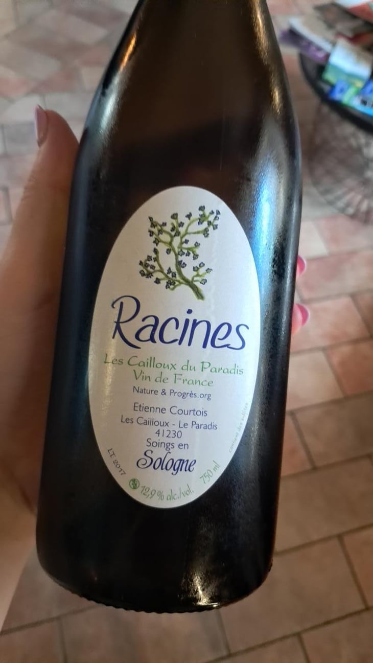 Racines Blanc - Les Cailloux du Paradis - Claude & Etienne Courtois 