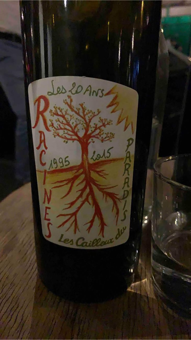 Racines (rouge) - Les Cailloux du Paradis - Claude & Etienne Courtois 