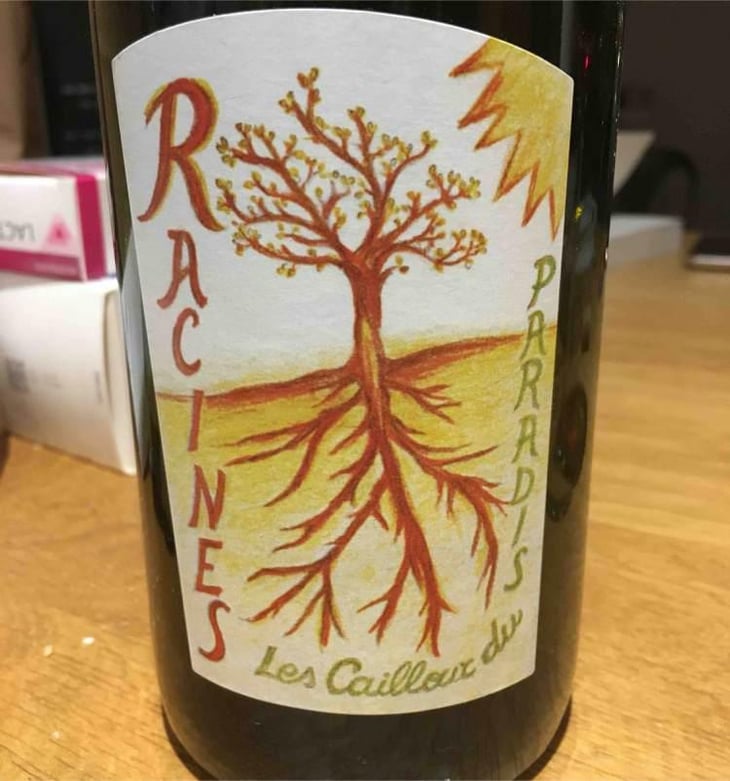 Racines (rouge) - Les Cailloux du Paradis - Claude & Etienne Courtois 