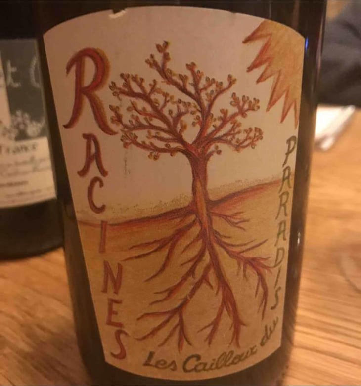 Racines (rouge) - Les Cailloux du Paradis - Claude & Etienne Courtois 