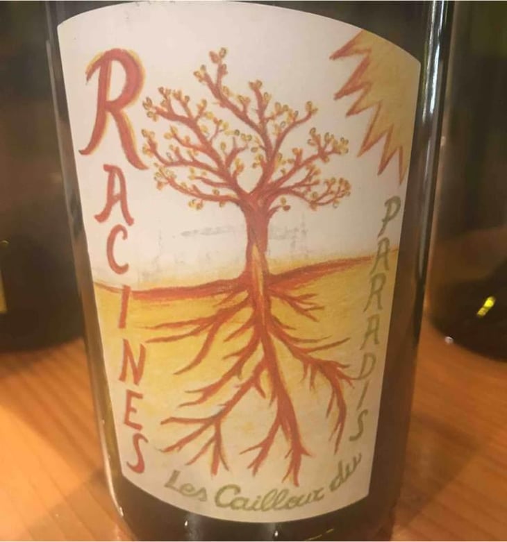 Racines (rouge) - Les Cailloux du Paradis - Claude & Etienne Courtois 