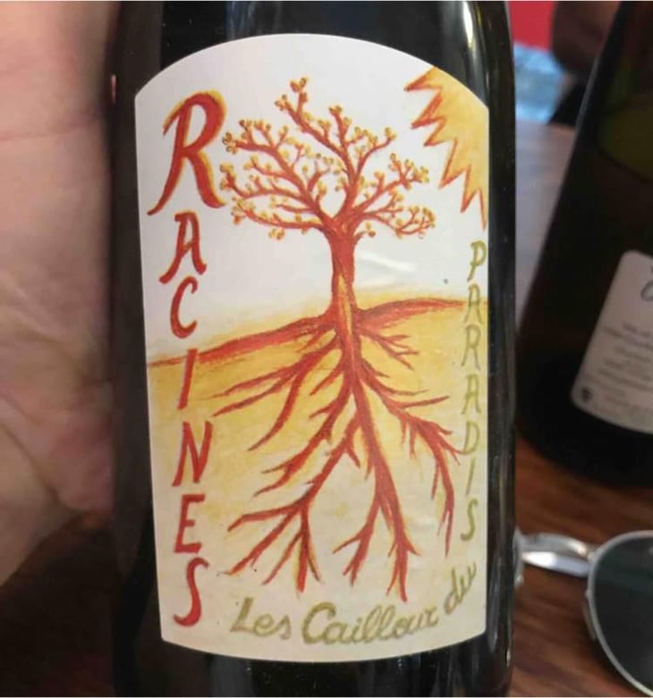 Racines (rouge) - Les Cailloux du Paradis - Claude & Etienne Courtois 