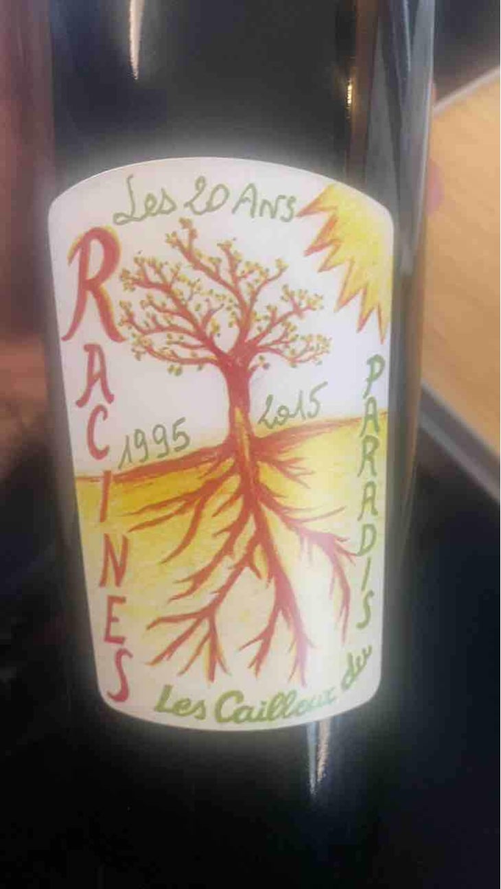 Racines (rouge) - Les Cailloux du Paradis - Claude & Etienne Courtois 
