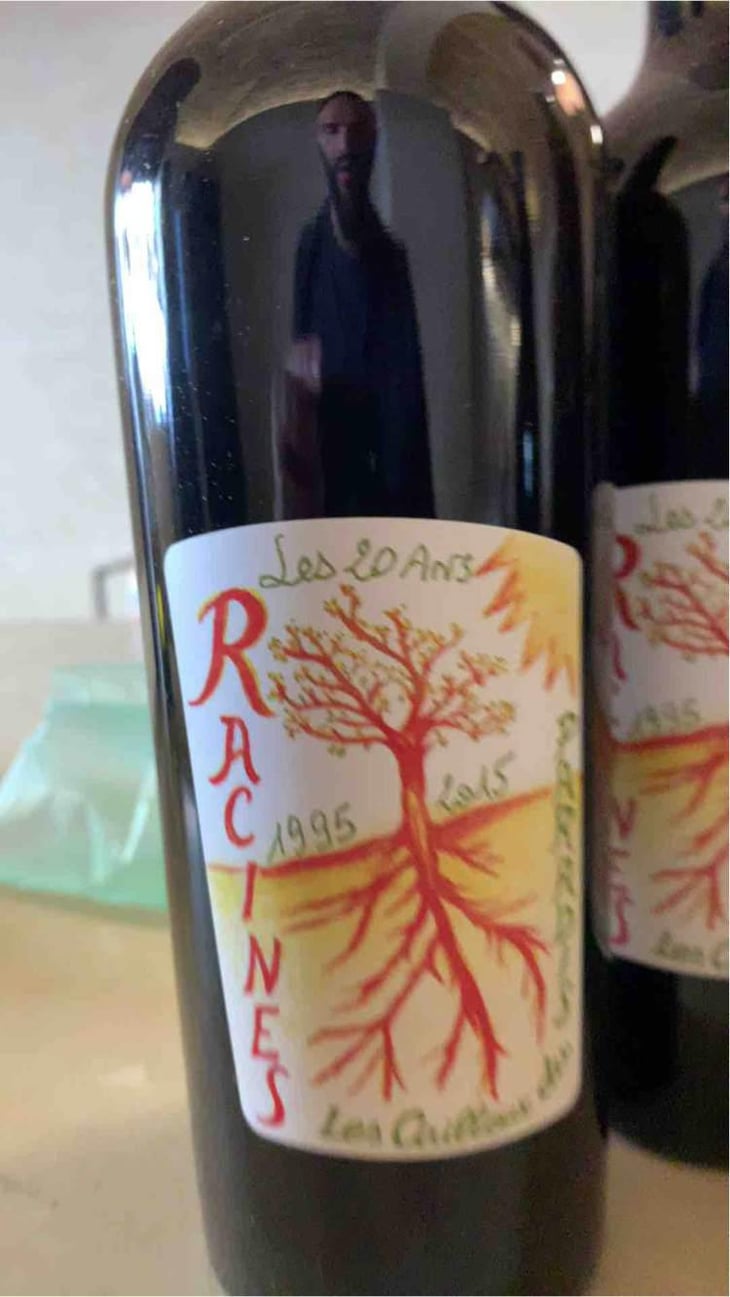 Racines (rouge) - Les Cailloux du Paradis - Claude & Etienne Courtois 