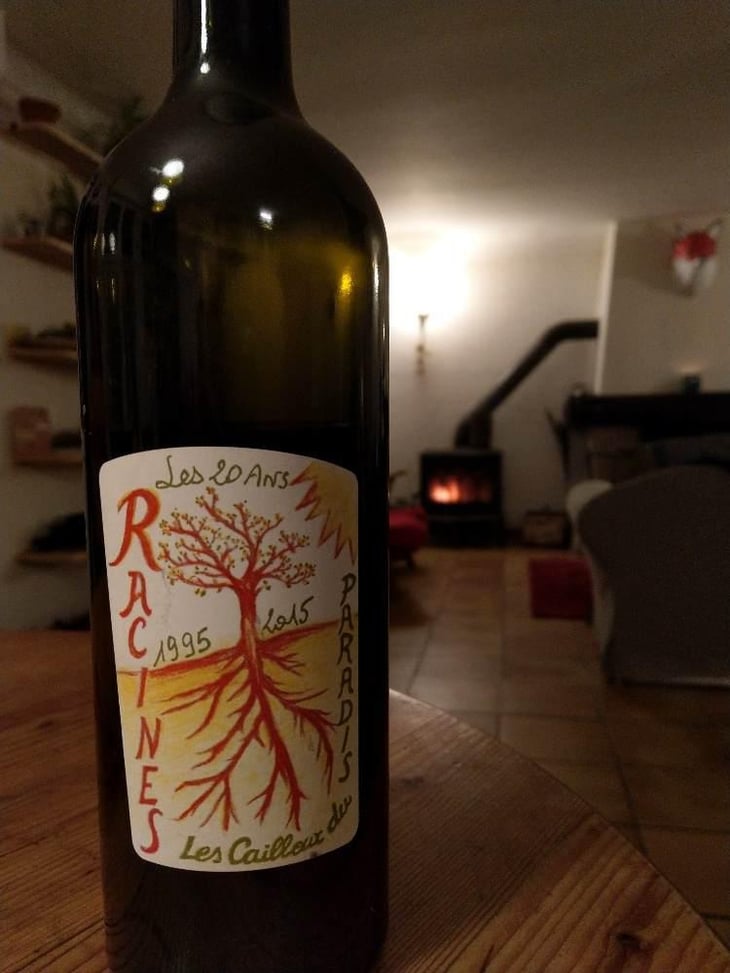 Racines (rouge) - Les Cailloux du Paradis - Claude & Etienne Courtois 
