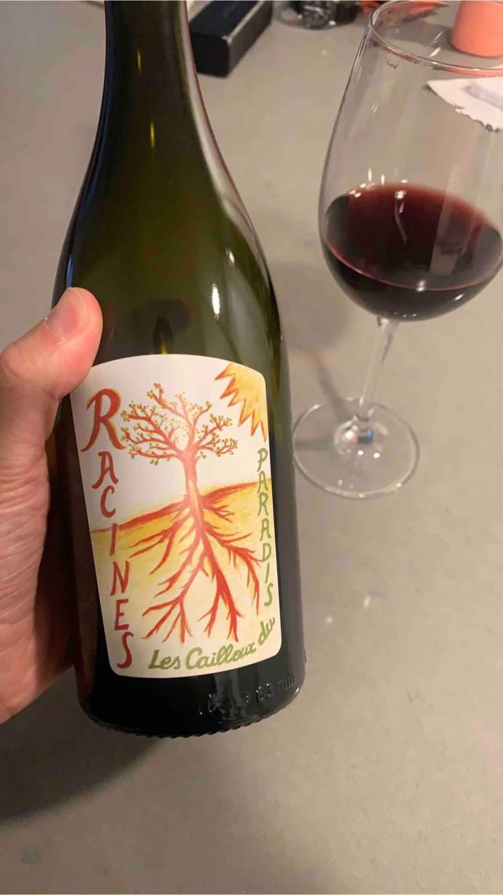 Racines (rouge) - Les Cailloux du Paradis - Claude & Etienne Courtois 